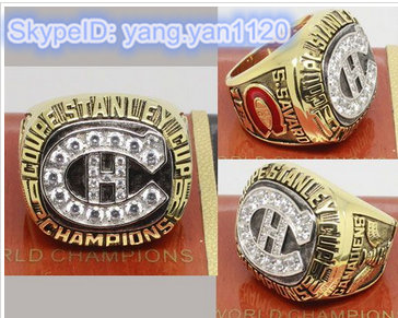 1986 NHL Championship Rings Montreal Canadiens Stanley Cup Ring