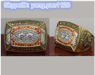 1987 NFL Super Bowl XXII Washington Redskins Championship Ring 1987 NFL Super Bowl XXII Washington Redskins Championship Ring