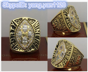1989 NFL Super Bowl XXIV San Francisco 49ers Championship Ring 1989 NFL Super Bowl XXIV San Francisco 49ers Championship Ring