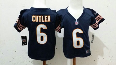 2-6 Kids Jay Cutler Chicago Bears #6 Blue Jersey 2-6 Kids Jay Cutler Chicago Bears #6 Blue Jersey