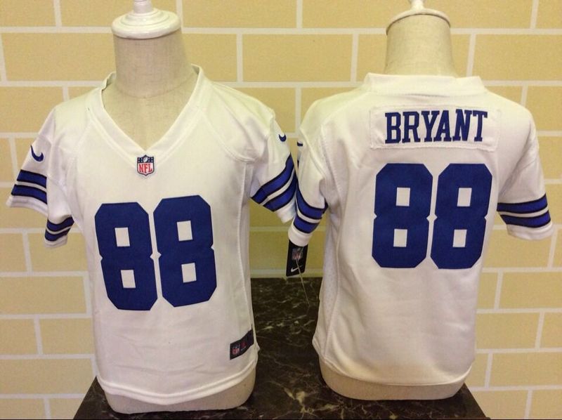 2-6 Years Old Kids Dez Bryant Dallas Cowboys #88 White Stitched Nike Jersey