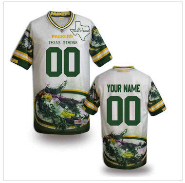 New Green Bay Packers Customized Jersey-03