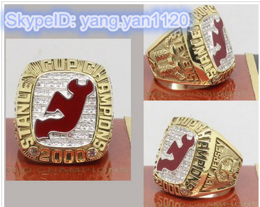 2000 NHL Championship Rings New Jersey Devils Stanley Cup Ring