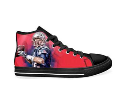 Customized Any Logo For NFL/MLB/NHL/NBA High shoes