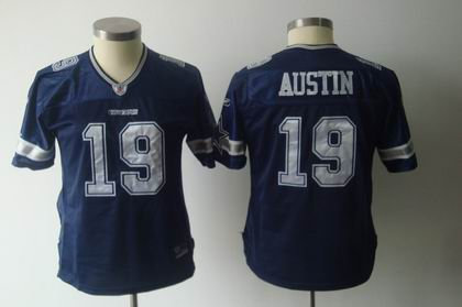 2011 Women TEAM Jersey Dallas Cowboys 19 Miles Austin Blue Team jerseys