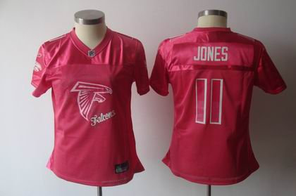2011 Womens FEM FAN Atlanta Falcons 11 Julio Jones Team Color red Jersey