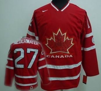 Ice  2010 OLYMPIC Team Canada 27 NIEDERMAYER red jersey