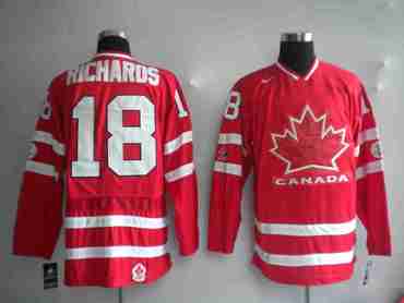 NHL Jerseys 18 Richards Red 2010 Olympic Team canada