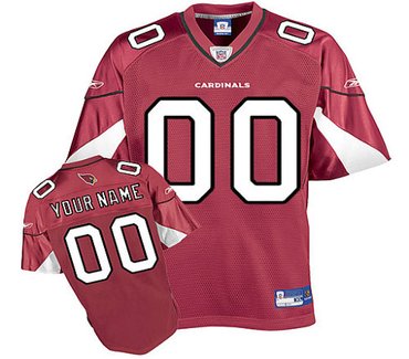 Arizona Cardinals Customized Team Color Jersey (S-5XL)