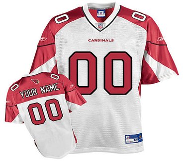 Arizona Cardinals Customized White Jersey (S-5XL)