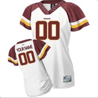Customized Washington Redskins Jersey Women Field Flirt Fashion Football Jersey
