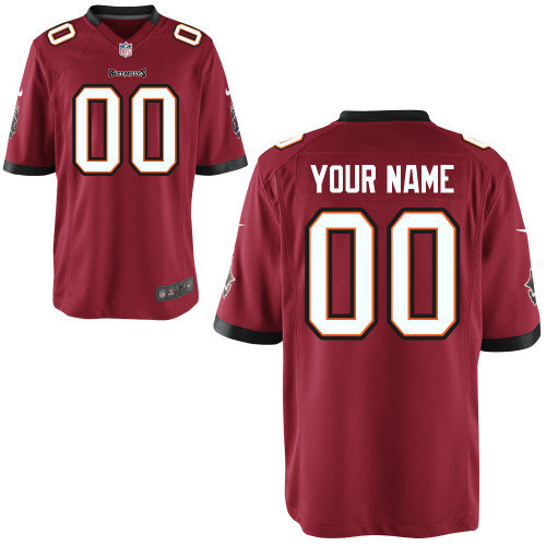 Men's Nike Tampa Bay Buccaneers Customized Game Team Color Jerseys (S-4XL)
