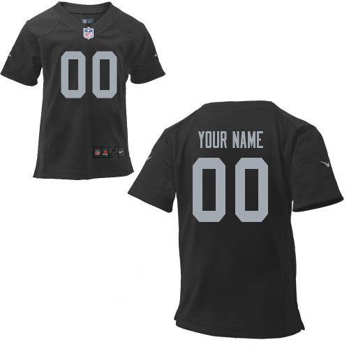 Nike Oakland Raiders Boys (4-7) Customzied Game Team Color Jerseys Nike Oakland Raiders Boys (4-7) Customzied Game Team Color Jerseys