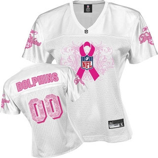 Miami Dolphins Women 2010 Breast Cancer Awareness Fashion Jersey