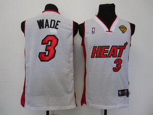miami heat 3 wade Swingman white 2011 Finals miami heat 3 wade Swingman white 2011 Finals
