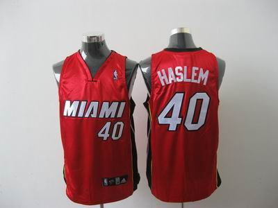 Miami Heat 40 HASLEM red Jerseys Miami Heat 40 HASLEM red Jerseys