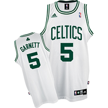 Boston Celtics 5 Kevin Garnett Swingman white home Jersey Boston Celtics 5 Kevin Garnett Swingman white home Jersey
