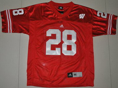 Badgers #28 Montee Ball Red Embroidered NCAA Jersey Badgers #28 Montee Ball Red Embroidered NCAA Jersey