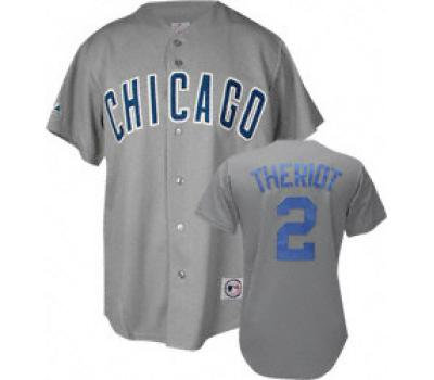 jerseys Chicago Cubs 2 Theriot Grey