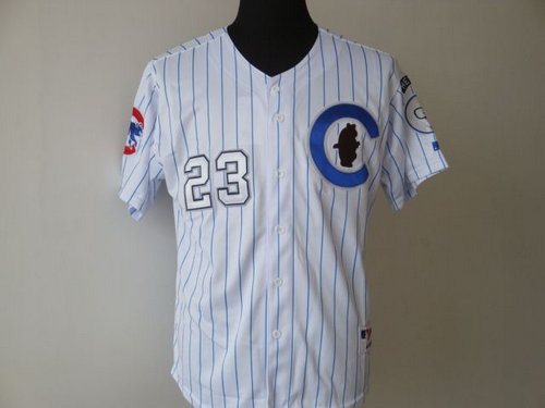Chicago Cubs 23 Sandberg white Home