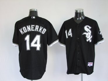 MLB Chicogo White Sox 14 Paul Konerko Black MLB Chicogo White Sox 14 Paul Konerko Black
