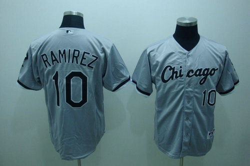 MLB Jerseys Chicago White Sox #10 Ramirez grey Jersey MLB Jerseys Chicago White Sox #10 Ramirez grey Jersey