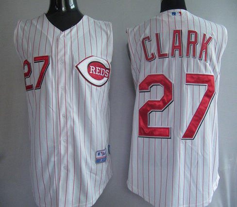 MLB Jerseys Cincinnati Reds 27# Clark White 2