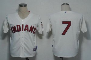Cleveland Indians 7 Laporta Cream Cool Base