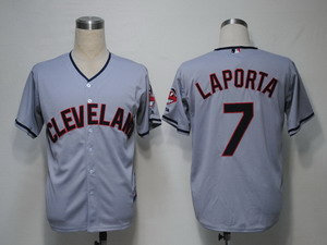 MLB Jerseys Cleveland Indians 7 Laporta Grey Cool MLB Jerseys Cleveland Indians 7 Laporta Grey Cool