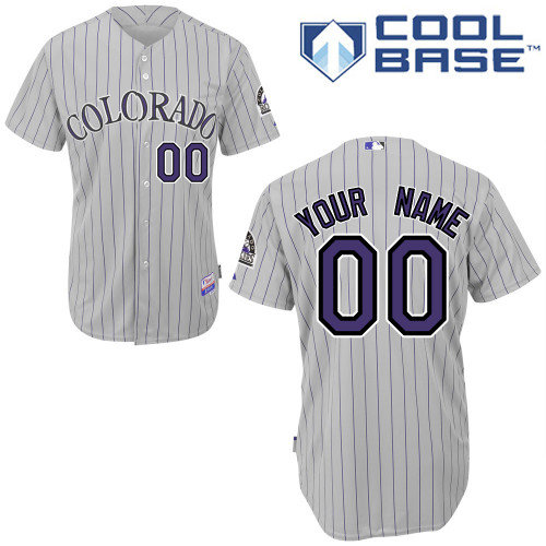 Colorado Rockies Personalized custom White Jersey