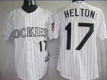 Colorado Rockies 17 Helton White Jerseys Colorado Rockies 17 Helton White Jerseys