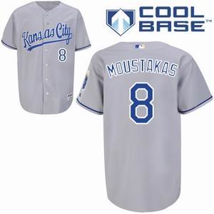 Kansas City Royals 8 MOUSTAKAS GAEY COOL BASE JERSEY Kansas City Royals 8 MOUSTAKAS GAEY COOL BASE JERSEY