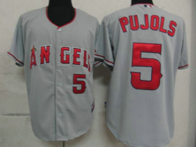 MLB jerseys Los Angeles Angels 5 pujols Grey MLB jerseys Los Angeles Angels 5 pujols Grey