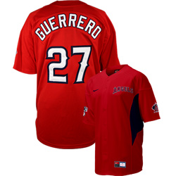 Mlb jerseys&Anaheim Angels 27& V.Guerrero red Mlb jerseys&Anaheim Angels 27& V.Guerrero red