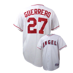 Mlb jerseys&Anaheim Angels 27& V.Guerrero white Mlb jerseys&Anaheim Angels 27& V.Guerrero white