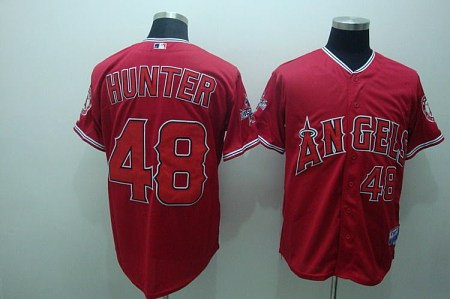 MLB Los Angeles Angels #48 Hunter red(cool base) MLB Los Angeles Angels #48 Hunter red(cool base)