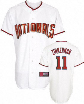 Washington Nationals 11 Ryan Zimmerman Home white Cool Base Jersey Washington Nationals 11 Ryan Zimmerman Home white Cool Base Jersey