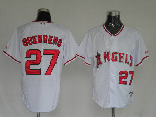 jerseys Los Angeles Angels 27 Vladimir Guerrero Home