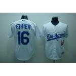 mlb los angeles dodgers #16 ethier white mlb los angeles dodgers #16 ethier white