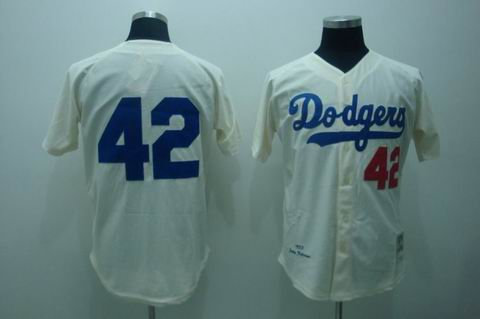 mlb los angeles dodgers #42 robinson m&n cream mlb los angeles dodgers #42 robinson m&n cream