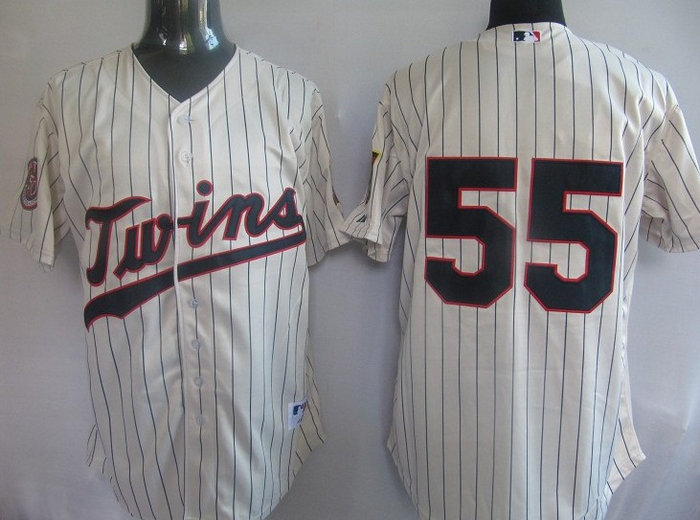 MLB Minnesota Twins 55 CAPPS CREAM