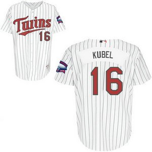 Minnesota Twins #16 Kubel pinstripe Jersey Minnesota Twins #16 Kubel pinstripe Jersey