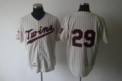 Minnesota Twins #29 Mauer cream jerseys Minnesota Twins #29 Mauer cream jerseys