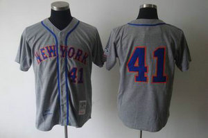 New York Mets 41 SEAVER grey MN jersey New York Mets 41 SEAVER grey MN jersey