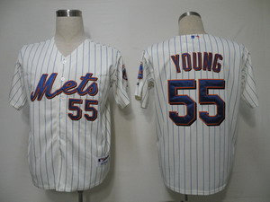 New York Mets 55 Young White Jerseys New York Mets 55 Young White Jerseys