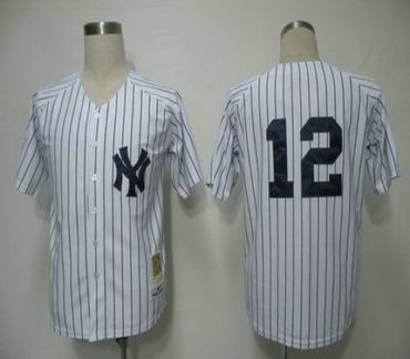 New York Yankees 12 White M&N New York Yankees 12 White M&N
