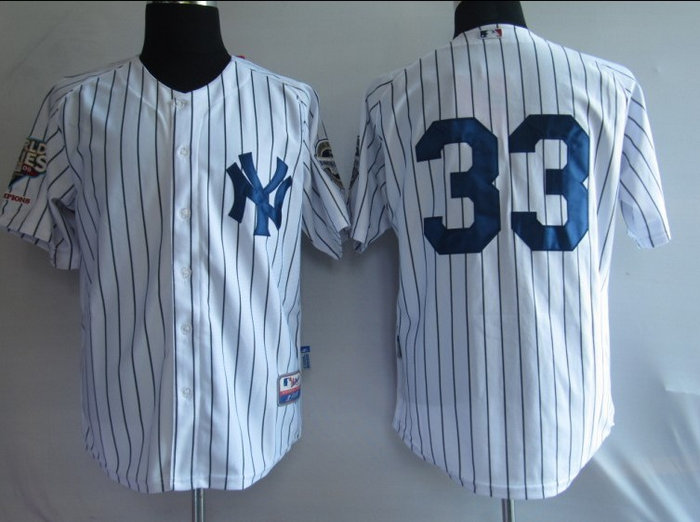 MLB Jerseys New York Yankees 33# SWISHER white MLB Jerseys New York Yankees 33# SWISHER white