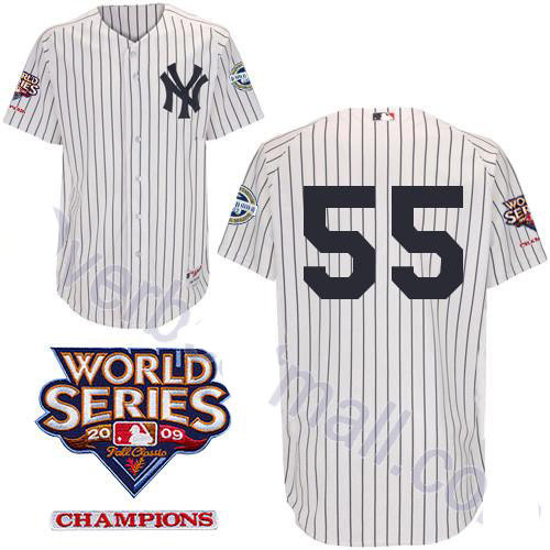 New York Yankees 55 Hideki Matsui White Youth Jerseys
