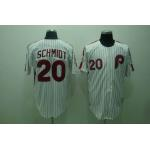 mlb philadelphia phillies #20 schmidt m&n white mlb philadelphia phillies #20 schmidt m&n white
