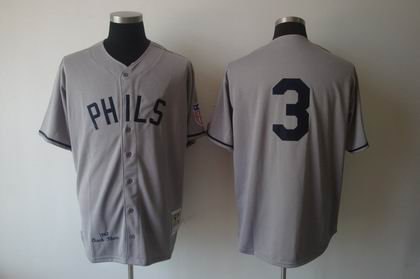 Philadelphia Phillies 1942 Chuck Klein Road 3 Grey jerseys Philadelphia Phillies 1942 Chuck Klein Road 3 Grey jerseys